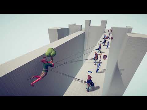 5x Harpooner vs Every Faction 5v1 #2 - Totally Accurate Battle Simulator TABS