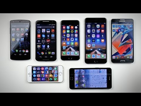 iPhone 6 vs iPhone 6 Plus vs Moto X vs Others! (Geekbench 3)