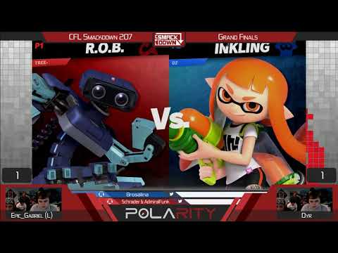 CFL Smackdown 207 Ultimate - Epic Gabriel (ROB) vs Dyr (Inkling) - Grand Finals