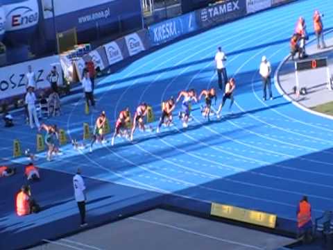 100m eliminacje Bydgoszcz 2009 Mistrzostwa Polski Seniorów
