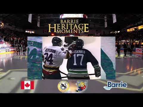 Barrie Heritage Moment - Barrie Colts VS Plymouth Whalers (2000 OHL Finals)