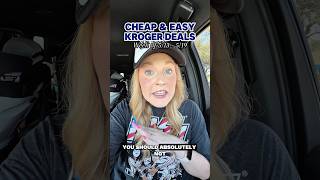 Cheap and easy deals to save money on personal care and household items at Kroger! #kroger #deals