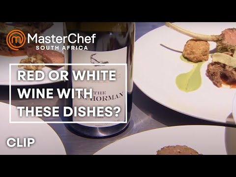 Choosing The Right wine | MasterChef South Africa | MasterChef World