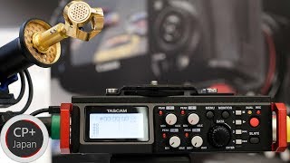 Video thumbnail for TASCAM DR-701d Field Recorder Now Supports Sennheiser's AMBEO VR Mic by CineD