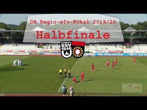 Hightlights DB Regio-wfv-Pokal Halbfinale: SSV Ulm 1846 Fußball - SG Sonnenhof Großaspach