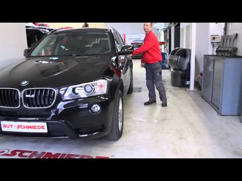 Professionelle Autoalarmanlage für BMW X3 nachgerüstet