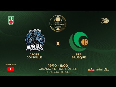 LINK 2 - AJOBB JOINVILLE X SER BRUSQUE | CAMPEONTAO CATARINENSE DE BASQUETE SUB-13 MASCULINO 2025