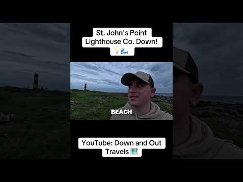 St. John's Point Lighthouse Co. Down! 💡🌊 #ireland
