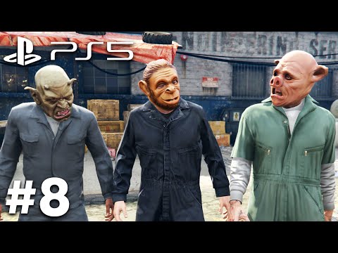 GTA 5 PS5 Gameplay Walkthrough Part 8 - BLITZ PLAY