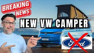 VW JUST ANNOUNCED The REAL "T7" Campervan (Not The Ford)