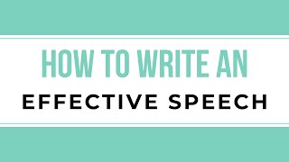 How to Write an Effective Speech (With an Example)