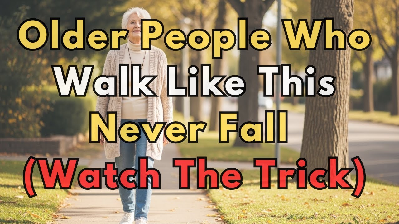 Older People Who Walk Like This Never Fall. 6 Walking Tricks That Prevent Dangerous Falls In Seniors