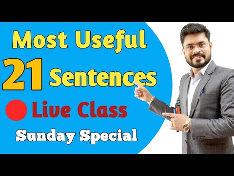 Ajay Sir Sunday Live Class For Spoken English