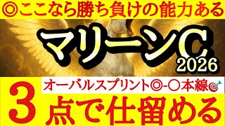 【マリーンカップ2026】最終予想！！◎はアレさえ改善できれば逆襲濃厚のあの馬から！