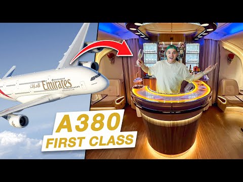 1. Mal FIRST CLASS im größten Passagierflugzeug der Welt - Airbus A380 mit BAR und DUSCHE!