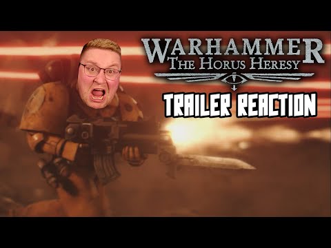 NEW HORUS HERESY TRAILER! Reaction...THIS IS INSANEEEEEE!