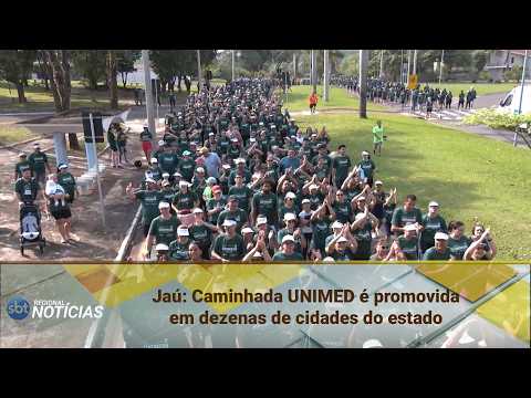 Jaú: Caminhada UNIMED é promovida em dezenas de cidades do estado (31/08/2026)