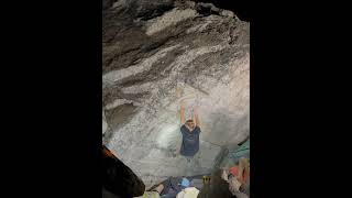 Video thumbnail of Face Off, V6. Little Cottonwood Canyon