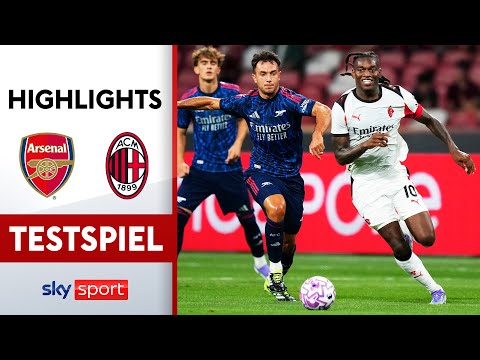 Saisonvorbereitung mit UCL-Charakter & Elfmeterschießen | FC Arsenal - AC Mailand | Highlights