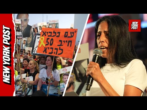 Protestors in Tel Aviv demand deal to return Israeli hostages held by Hamas