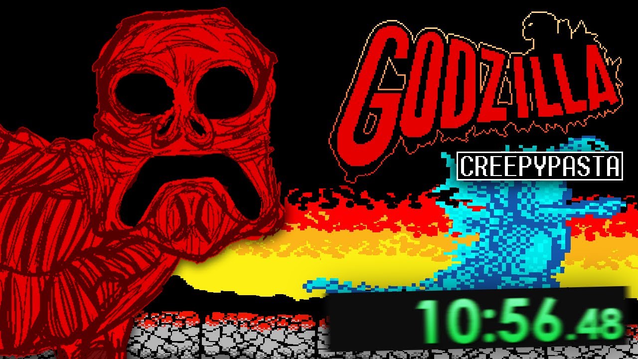 NES Godzilla Creepypasta 0.0.3 - Varan Cheat% Speedrun (WR)