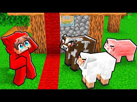 Minecraft Mobs SPLIT The City in HALF…