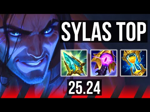 SYLAS vs SETT (TOP) | 50K damage | KR Diamond | 25.24