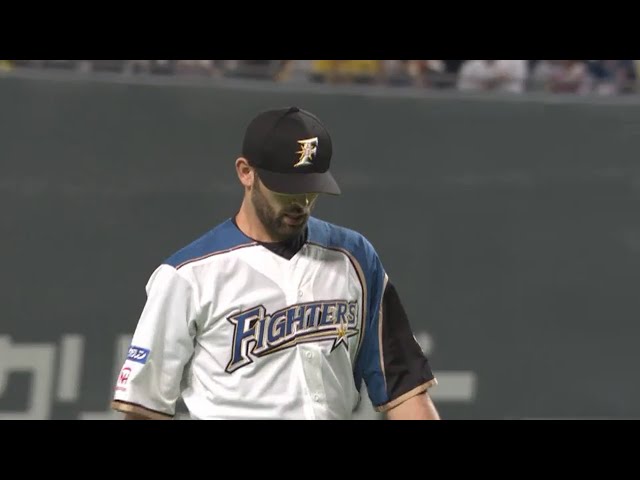 【7回表】ファイターズ・マルティネス 相手打線を無失点に抑えるピッチング!! 2018/6/14 F-T