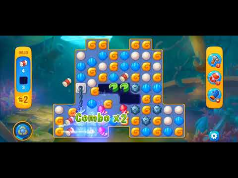 Fishdom Easy Level 9633 (with ingame boosters) @choraelmin