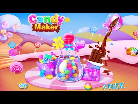Chocolate Candy Bars - Flavored Candy Sugar Maker Video