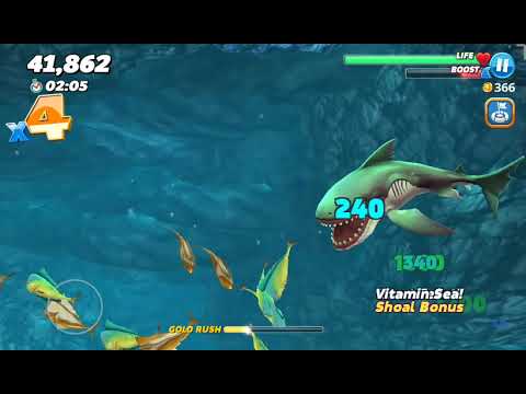 megamouth / hungry shark world