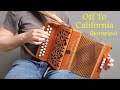 Off To California (hornpipe, Irish trad) accordion / melodeon