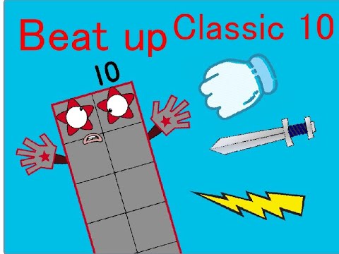 ( My Most Popular Video ) Beat Up Classic Numberblock 10 Remix