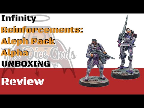 Infinity Reinforcements Aleph Pack Alpha – Unboxing & review