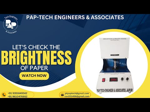 Pap-Tech Paper test Reflectance Meter