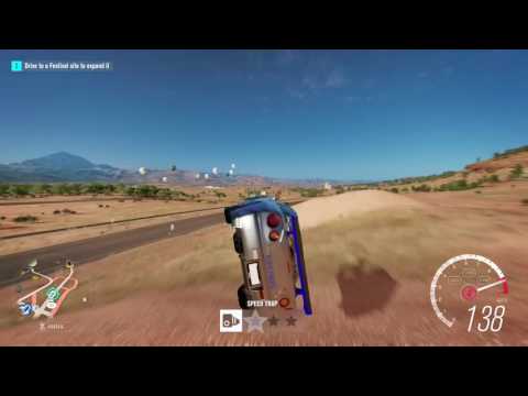 FH3 140mph flip to drift!!!!