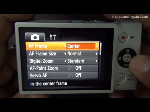 Canon Ixus 125 HS Review Part 2: Software Interface full HD