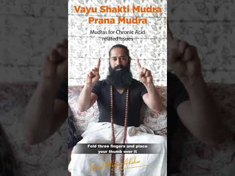 Mudra for Chronic Acidity | Vayu Shakti Mudra & Prana Mudra By Grand Master Akshar #shorts