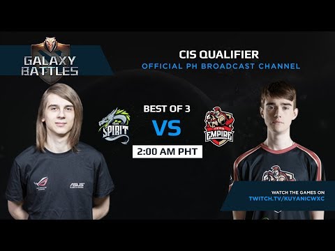 Team Spirit vs Team Empire Game 1 (BO3) | Galaxy battels CIS Qualifiers finals