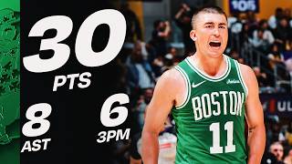 Payton Pritchard - Jaylen Brown - Boston Celtics - Pat Riley - Los Angeles Lakers