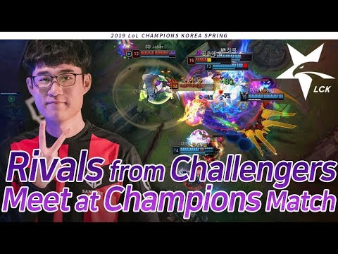 Rivals from Challengers Meet at Champions Match : DWG vs SB [2019 LCK Highlight] Match21 Game1