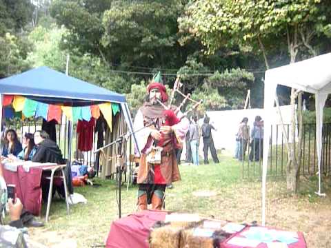 Gaita en la feria medieval