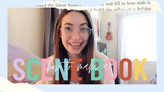 how to make a scene book | plotting tips, writing advice, & demolishing the pantser agenda📝