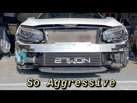 Installing The 27Won Intercooler Kit for the 10th Gen Civic Platform | 2020 Honda Civic Si Build!