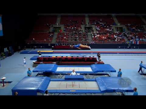 GOMES Camilla (BRA) - 2017 Trampoline Worlds, Sofia (BUL) - Qualification Trampoline Routine 1