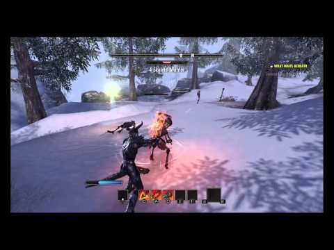 Elder scrolls online Argonian gameplay (part2)