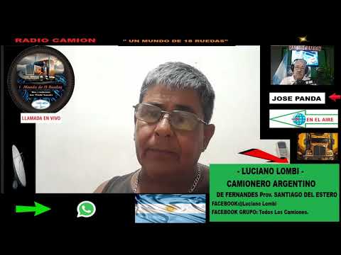 LUCIANO LOMBI CAMIONERO ARGENTINO DE FERNANDEZ SANTIAGO DEL ESTERO HISTORIA DE LUCHA Y INCERTIDUMBRE