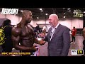 2022 IFBB Pro League Olympia On The Spot Interviews Olympia Champions, Past & Present Erin Banks