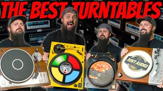 I BOUGHT 1000 TURNTABLES! Best Record Players & WHAT TO AVOID