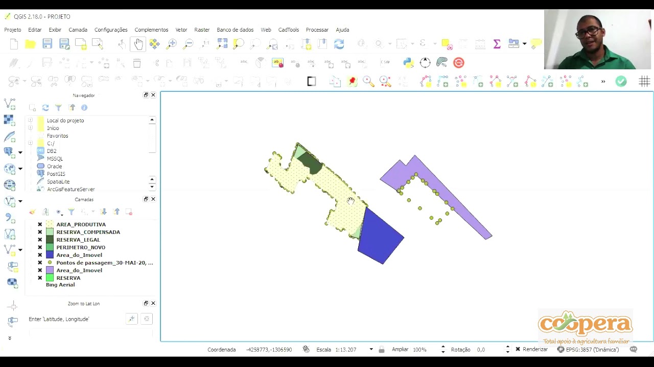 O CEFIR em 3 passos: 2º passo - Análise de dados no Qgis